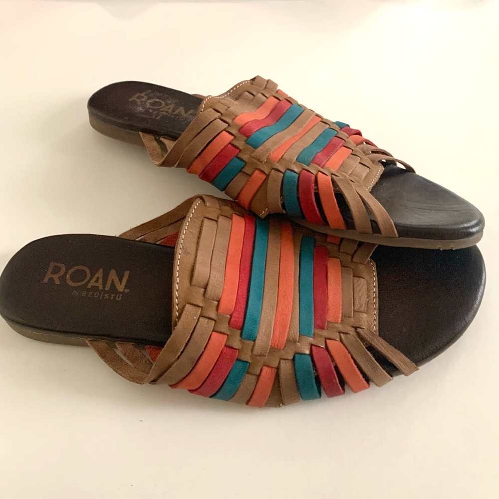 Bed Stu Roan Marilee Leather Slide - Picture 7 of 16